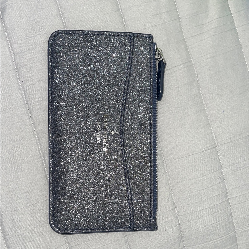 Kate Spade Glittery Navy Wallet